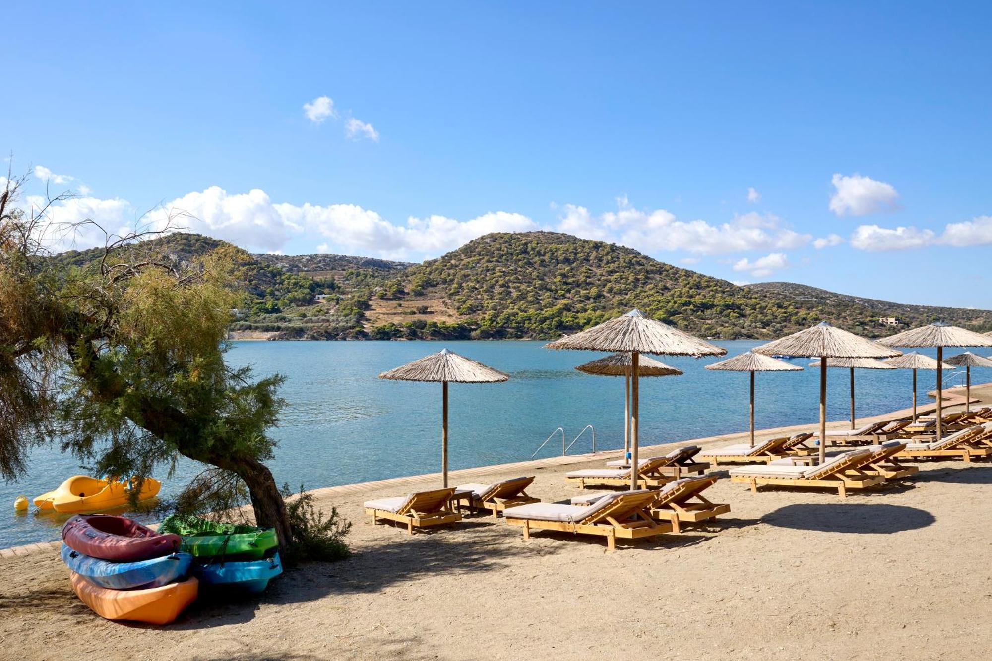 โดลเช บาย วินด์แฮม อัตติกา ริเวียรา Hotel วราโวนา ภายนอก รูปภาพ Beach of the lake