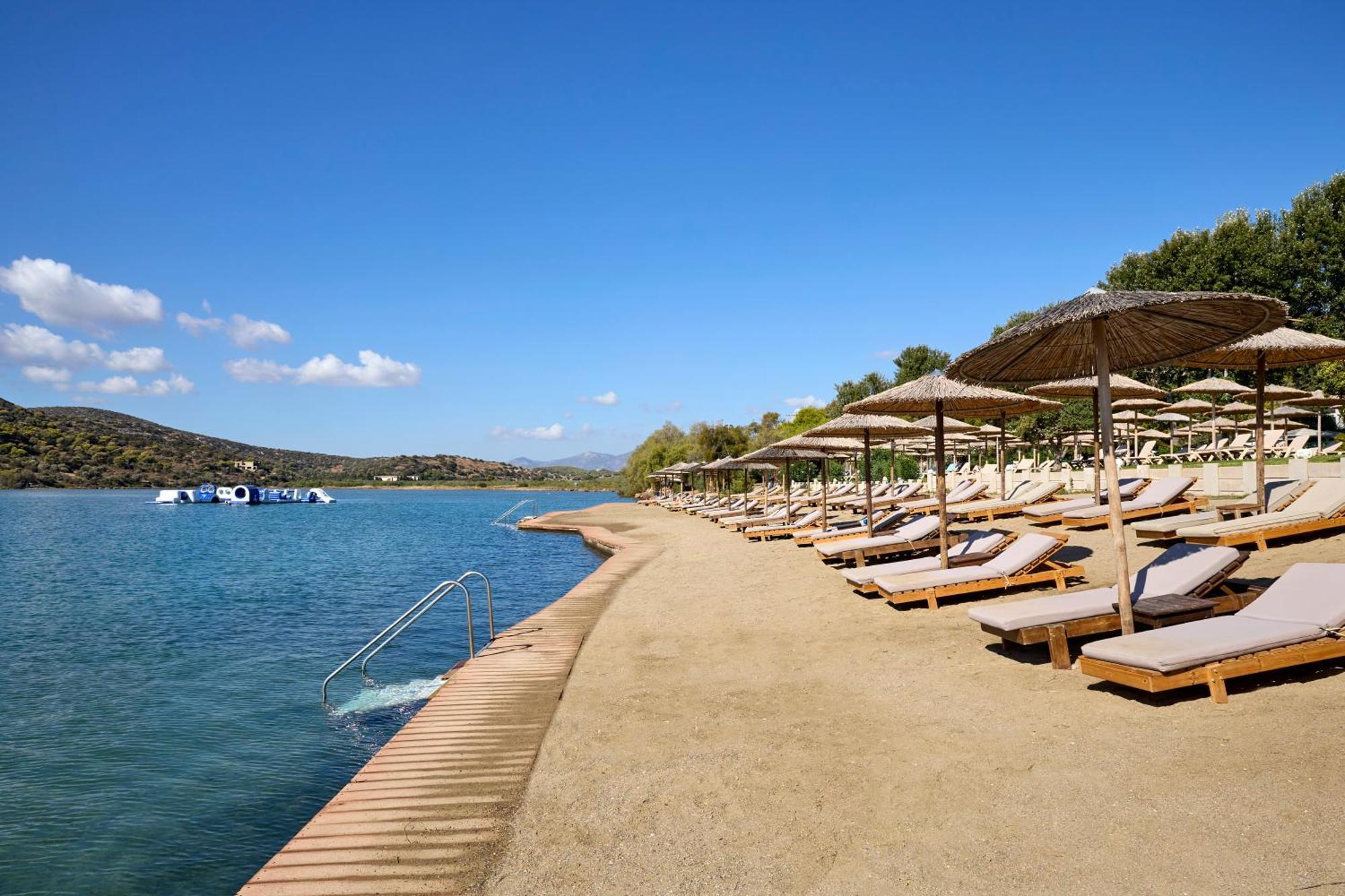 โดลเช บาย วินด์แฮม อัตติกา ริเวียรา Hotel วราโวนา ภายนอก รูปภาพ Beach at Porto Zante
